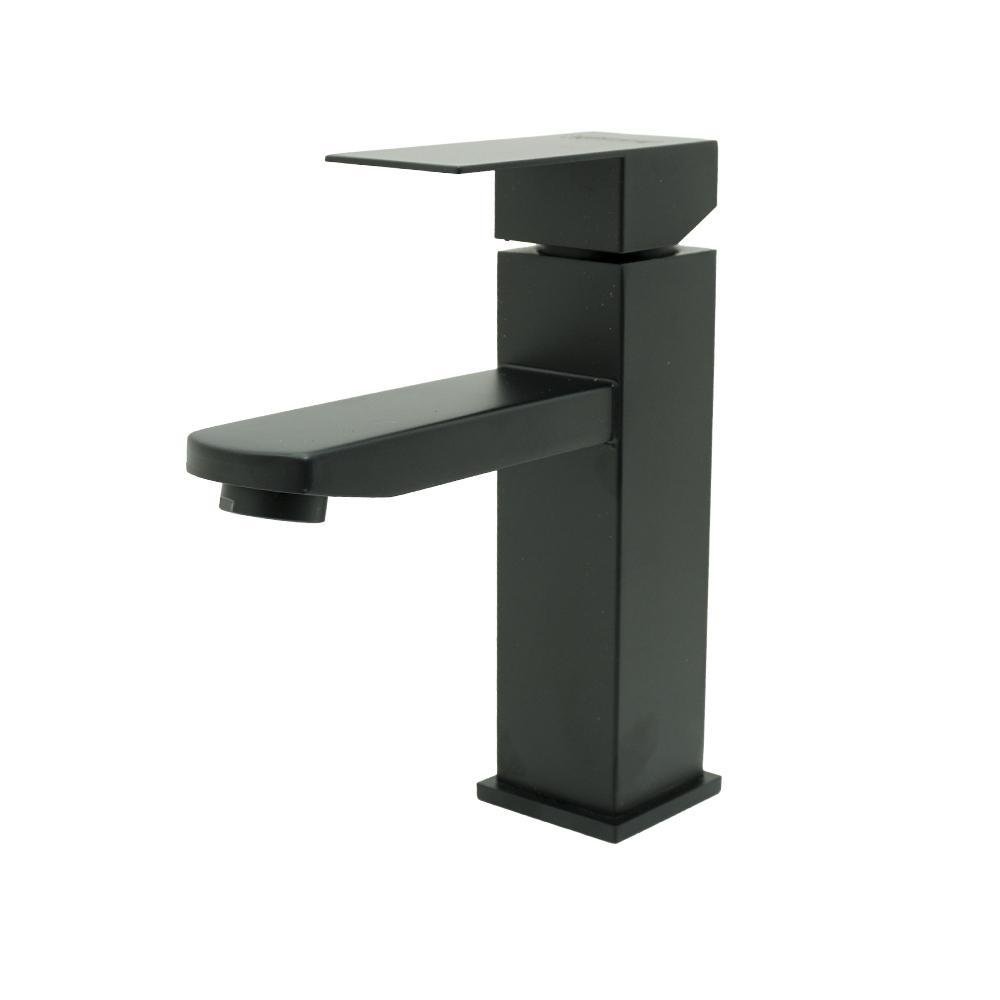 llave monocontrol negra